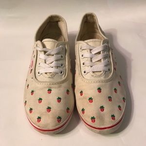 Vans Strawberry/Cedar Cream Shoes